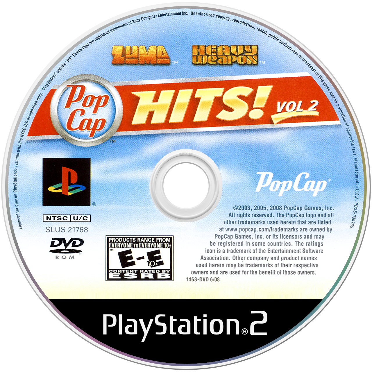 PopCap Hits Vol. 2 media 4 for Playstation 2